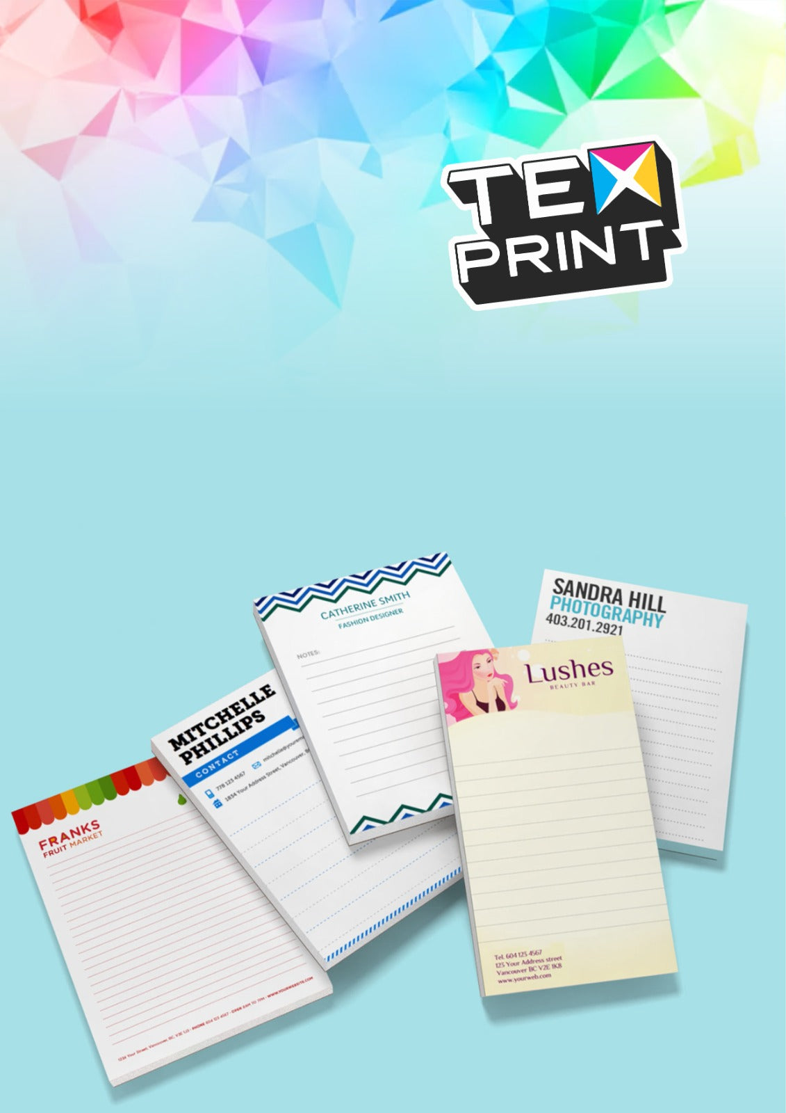 Custom Note Pads