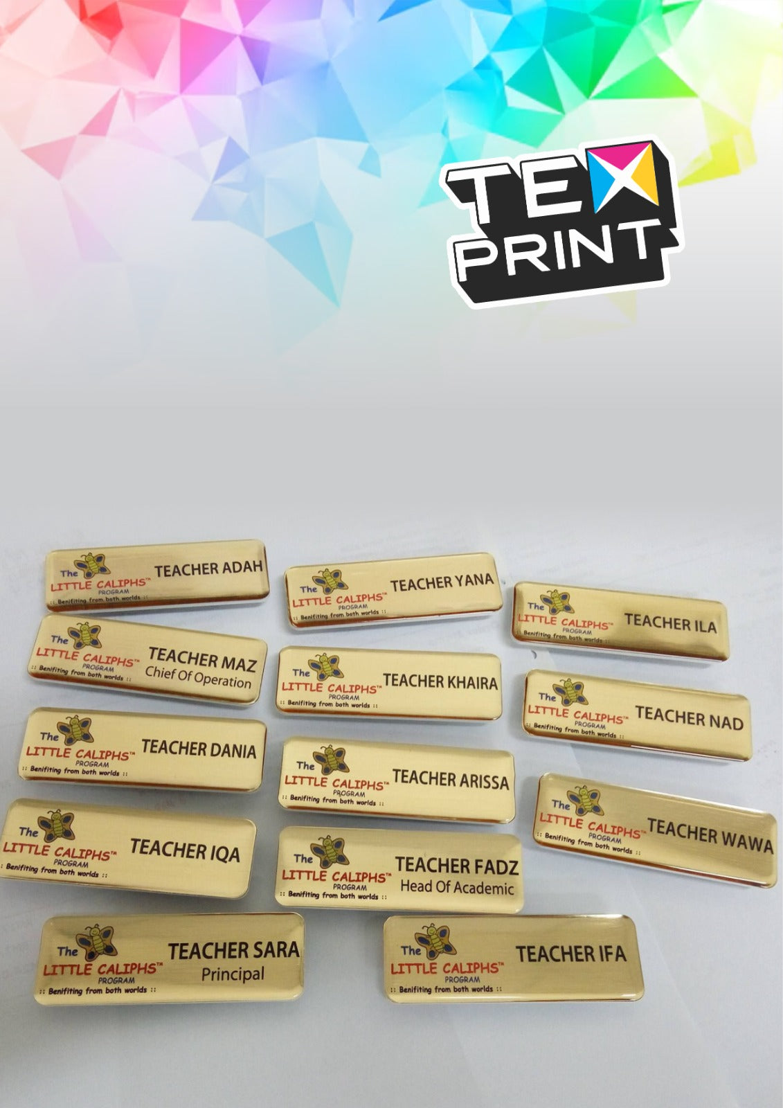Epoxy Name Badges